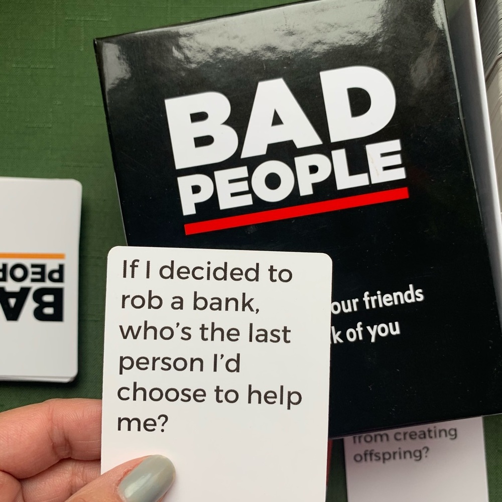 Bad People adult party game